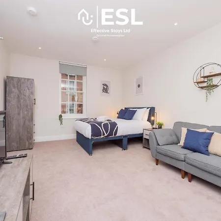 Studio 1, First Floor Town Centre Apartment Shrewsbury Extérieur photo