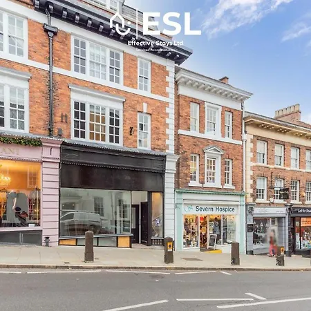 Studio 1, First Floor Town Centre Apartment Shrewsbury Extérieur photo